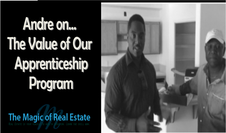 Andre Williams on Real Estate Apprenticeship